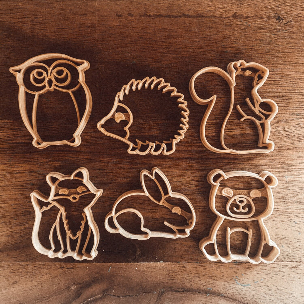 Mini Woodland Animals Eco Cutter Set