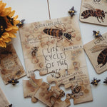 Honey Bee Life Cycle Timber Puzzle - | Timber Kids - Timber Kids 