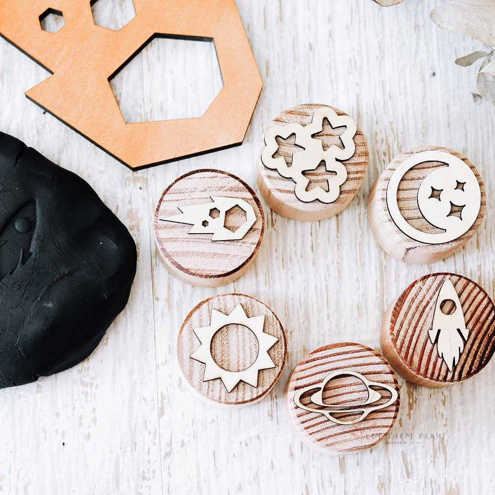 Space Wooden Stampers