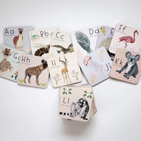 Easy-As-ABC Timber Tiles Coloured -  | Timber Kids - Timber Kids 